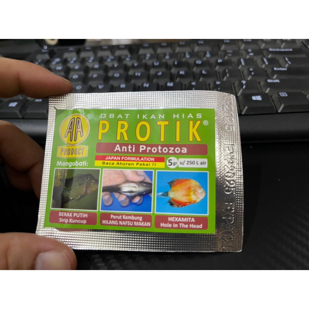 AKARI PROTIK OBAT IKAN ANTI PROTOZOA 5GR