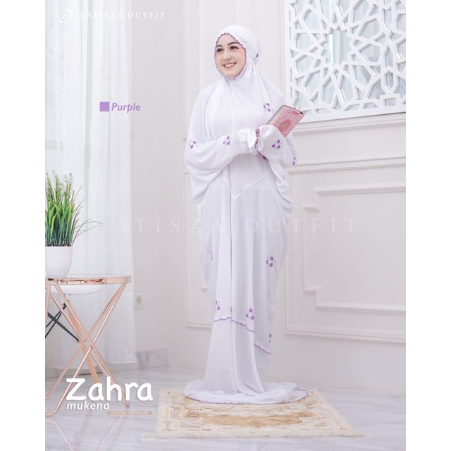 Mukena Dewasa Terusan Rayon Premium ori Latisza