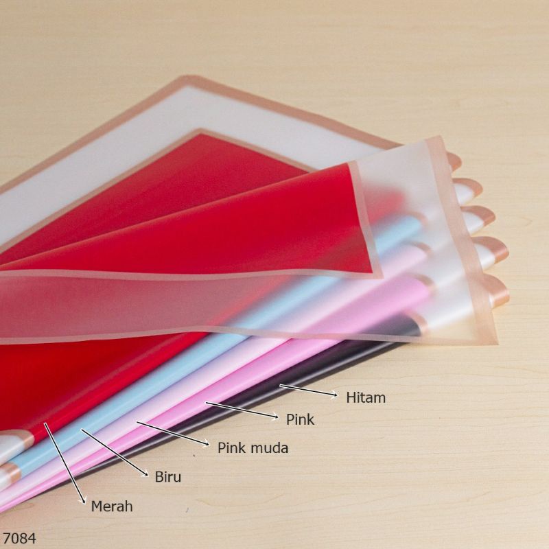 

Kertas Cellophane Polkadot