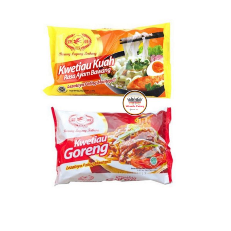 

Mie Kwitiau Goreng & Kwitiau kuah 85 gr - Wiranilo Padang