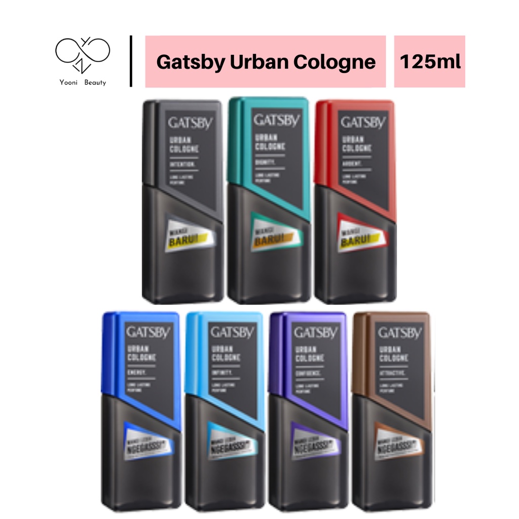 Parfum Cowok Gatsby Urban Cologne 125ml / Gatsby Parfum Pria Tahan Lama