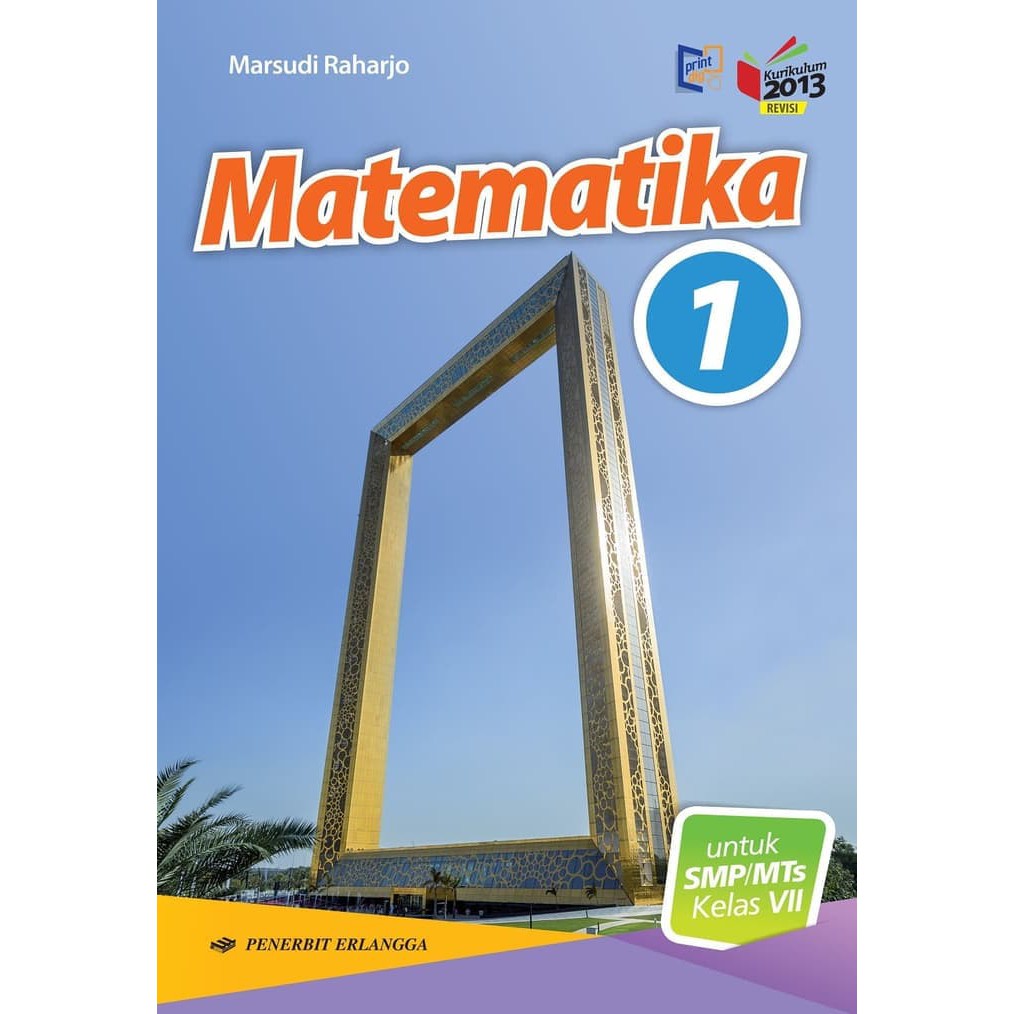 Cover Buku Matematika Kelas 7 - Guru Paud