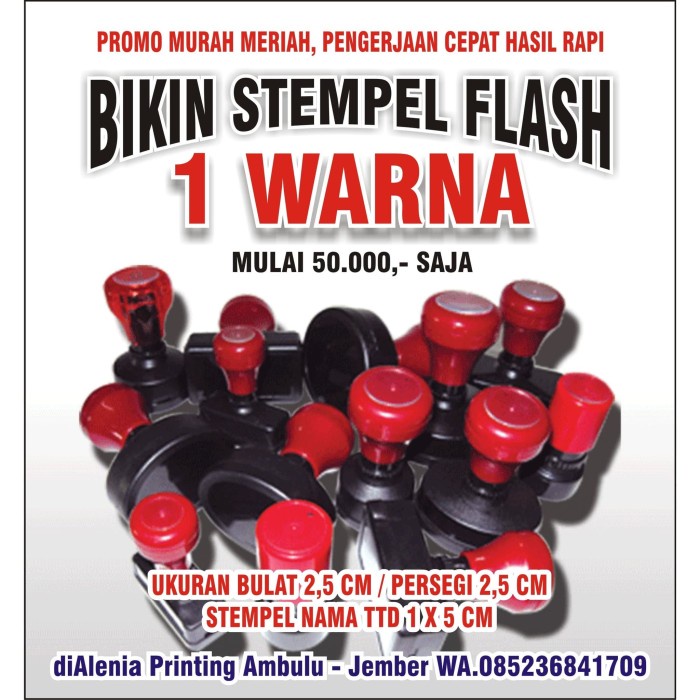 

STEMPEL FLASH - STEMPEL KILAT WARNA