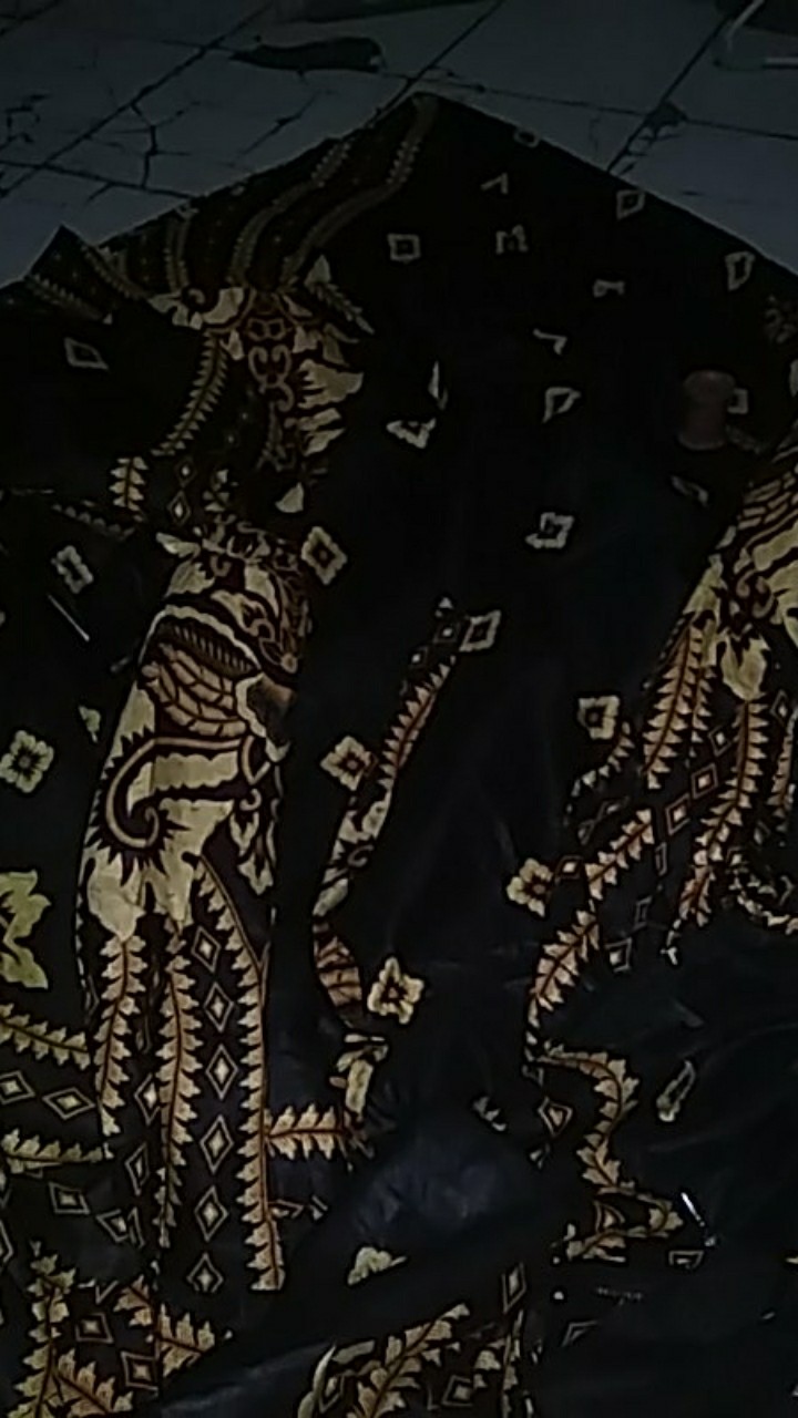 (couple Keluarga ) Batik Couple Keluarga Sania Ruffle Ori Ndoro Jowi Dnt - Candi