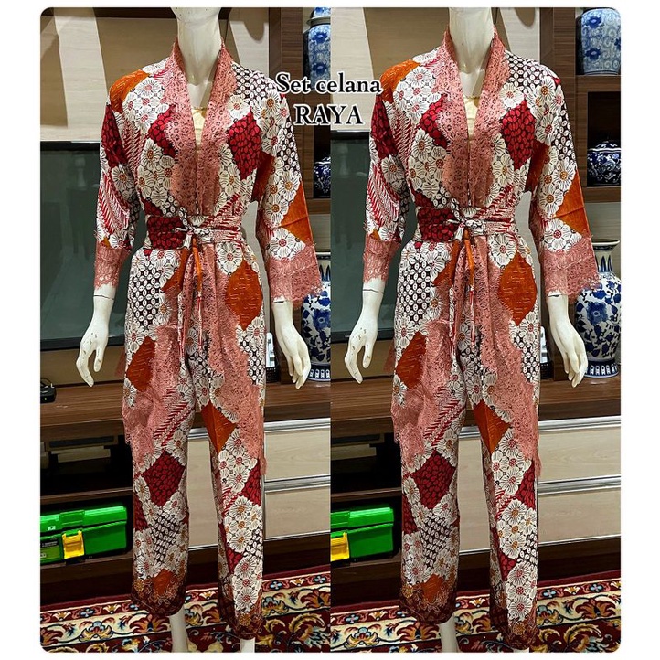 NEW PRODUK // SETELAN CELANA BATIK RAYA//ORIGINAL BY MIRAJAYA KEBAYA