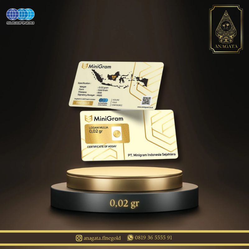 MiniGram Reguler Series 0.02 gram