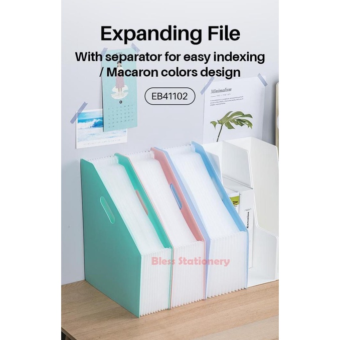 

Deli Box File Standing File Binder Box Magazine File - 41102 Terlaris
