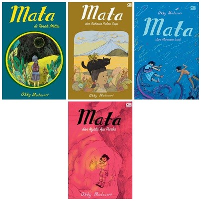 

HOT SALE!!! PAKET 4 BUAH NOVEL SERI "MATA" OLEH OKKY MADASARI - SEGEL ORI TERLARIS