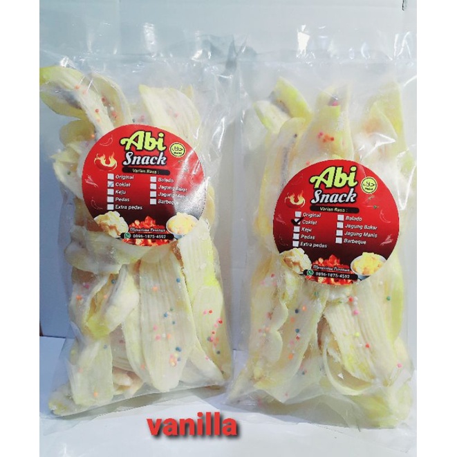 

Kripik Pisang Mandi Coklat Vanilla