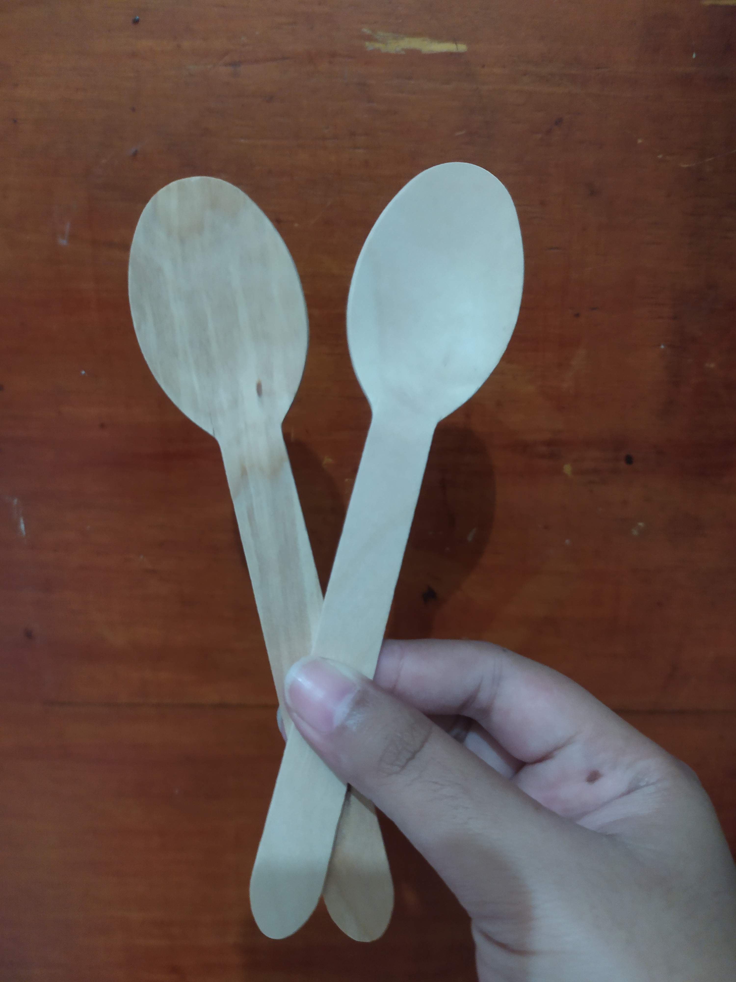 @25 Pcs Sendok Kayu Wooden Spoon