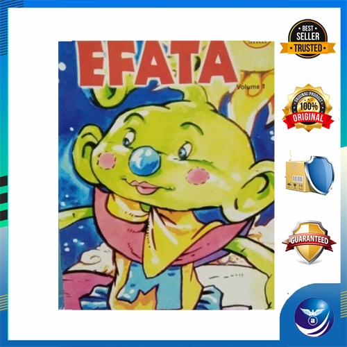 Penerbit Andi - Komik Harian Anak Efata Volume 1 - Tim Pelayanan Efata