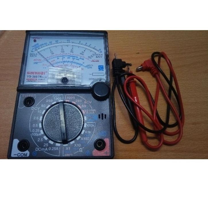 MULTITESTER AVOMETER MULTI TESTER ANALOG SUNWAI ..