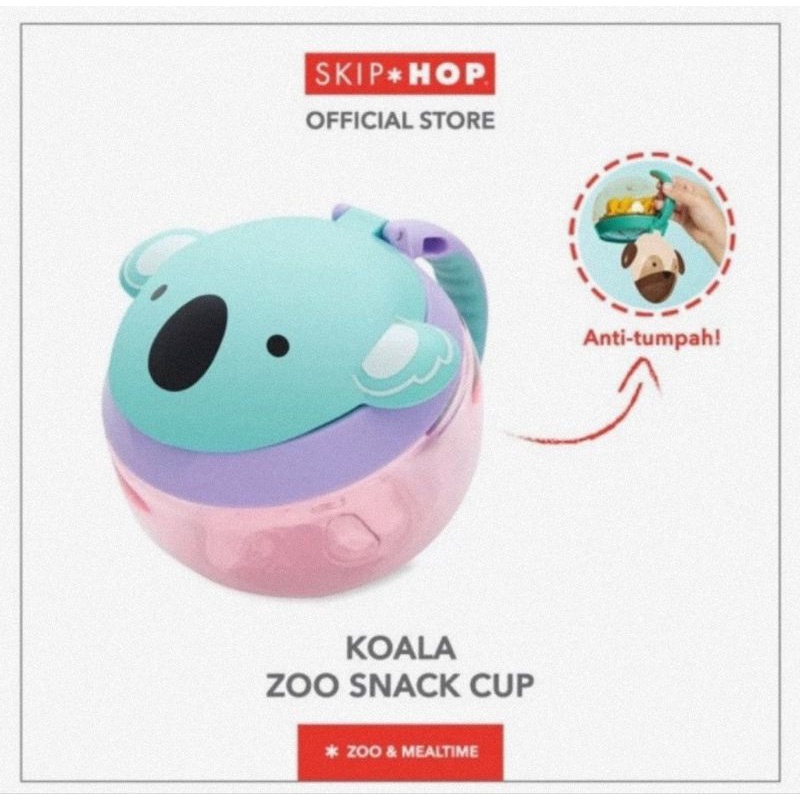 Skip Hop Zoo Snack Cup - Tempat Snack Makanan Bayi &amp; Anak