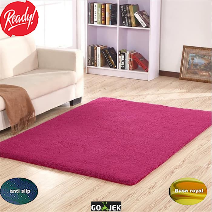 KARPET BULU RASFUR 300x150x4cm NON SLIP  MURAH DAN BERKUALITAS BERKUALITAS TINGGI