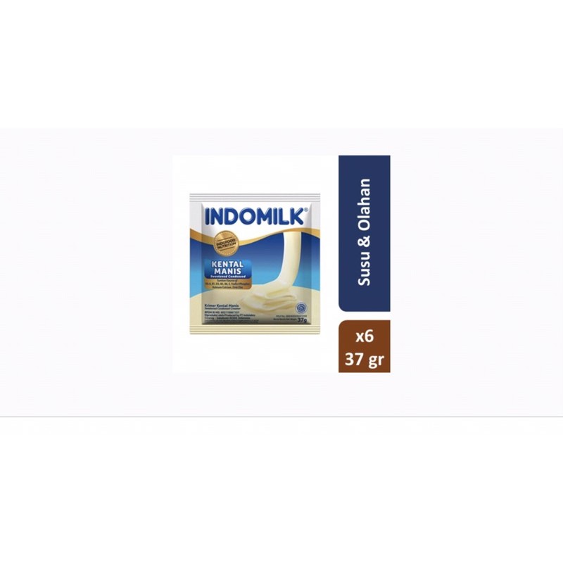 

indomilk / frisian flag 6 sachet x 40g