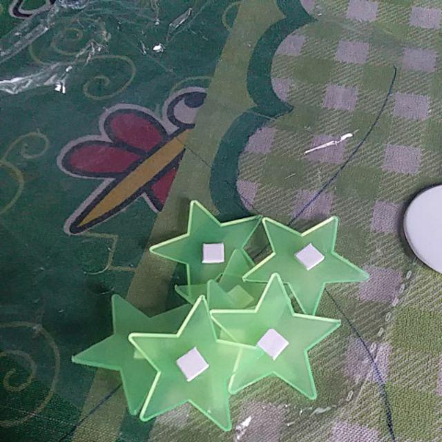 Stiker Bintang Glow In The Dark  100 Pcs