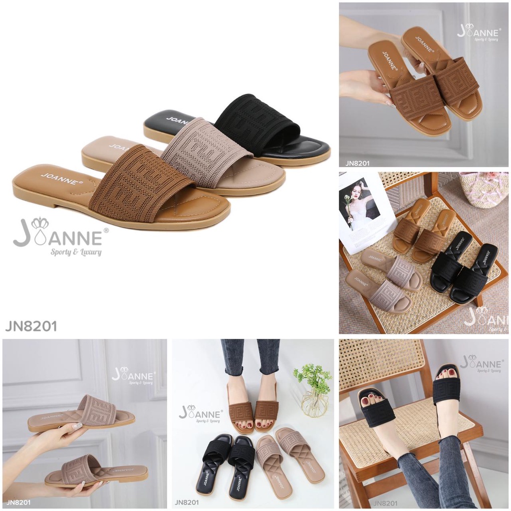 JOANNE Slide Slipper Sandals #JN8201 ORIGINAL