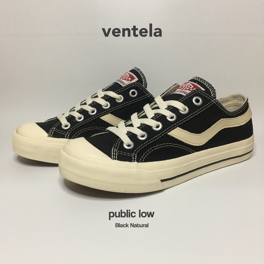 Ventela Public Low (Black Natural)