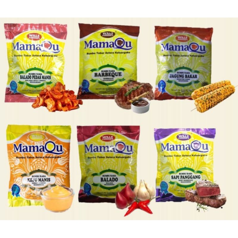 

BUMBU TABUR Mamaqu 100 Gram