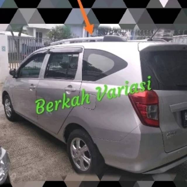 Roof rail ertiga 18 ertiga lama calya sigra dataun livina x gaer  dll