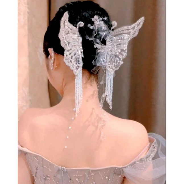 aksesoris rambut pengantin hairdo