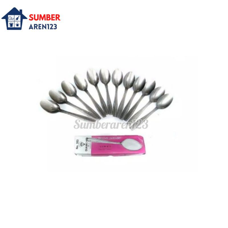 Sendok Makan Diamond Sendok Makan Stainless Sendok makan Tebal Lusinan