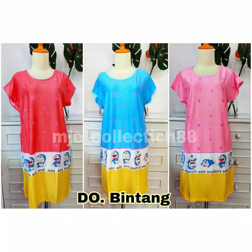 KUP - COD MURAH DASTER JUMBO WANITA DEWASA SPANDEK KOREA /BAJU TIDUR KAOS CEWEK