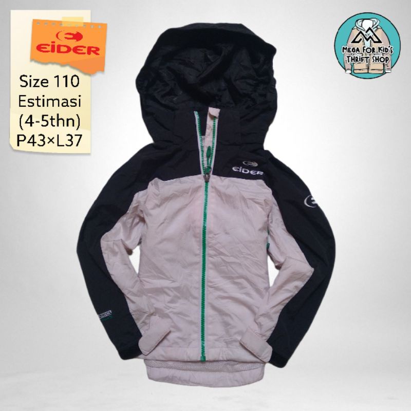 Jaket Anak/Kids Jacket EIDER Outdoor/Hiking/Gunung - Thrift/Preloved/Second Branded Original