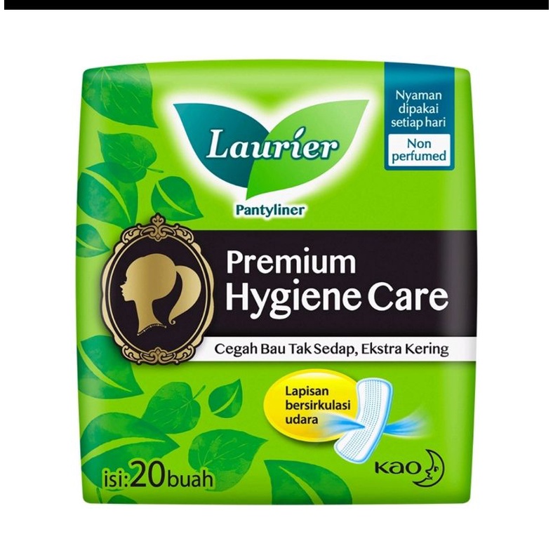 Jual Laurier Pantyliner Premium Hygiene Care Non Perfumed 20S Shopee