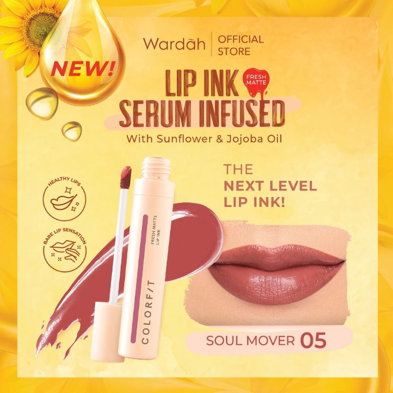 wardah COLORFIT LIP INK SERUM