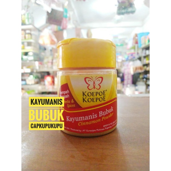 

Kayu manis Kayumanis Bubuk Cinnamon Powder Cap Koepoe Koepoe
