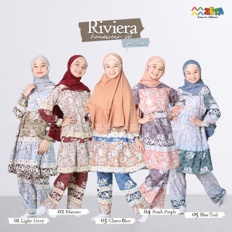 Set Celana Riviera Series by Zeta