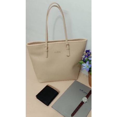 KUSHI BAG KREM/INITIAL BAGS