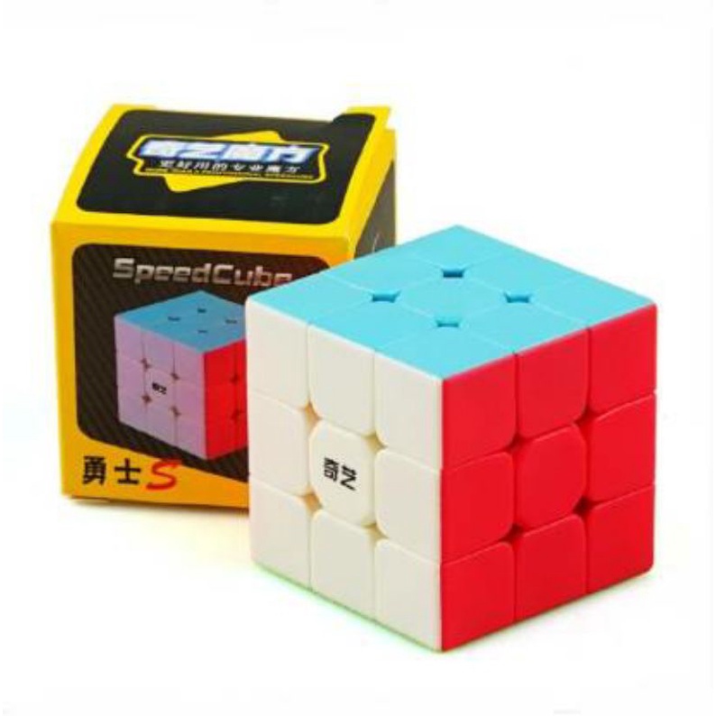 Rubik 3x3 Qiyi Warrior W 3x3 Stickerless ORIGINAL