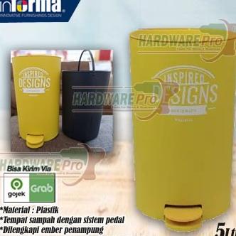 $+$+$+$+] Tempat Sampah Injak 5 Ltr Informa Pedal Bin Trash Bin Tong Sampah