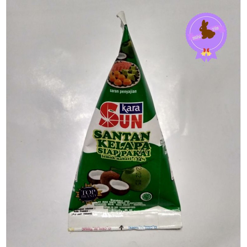 

Santan Kara Siap Pakai 1 Pcs - 65 ml