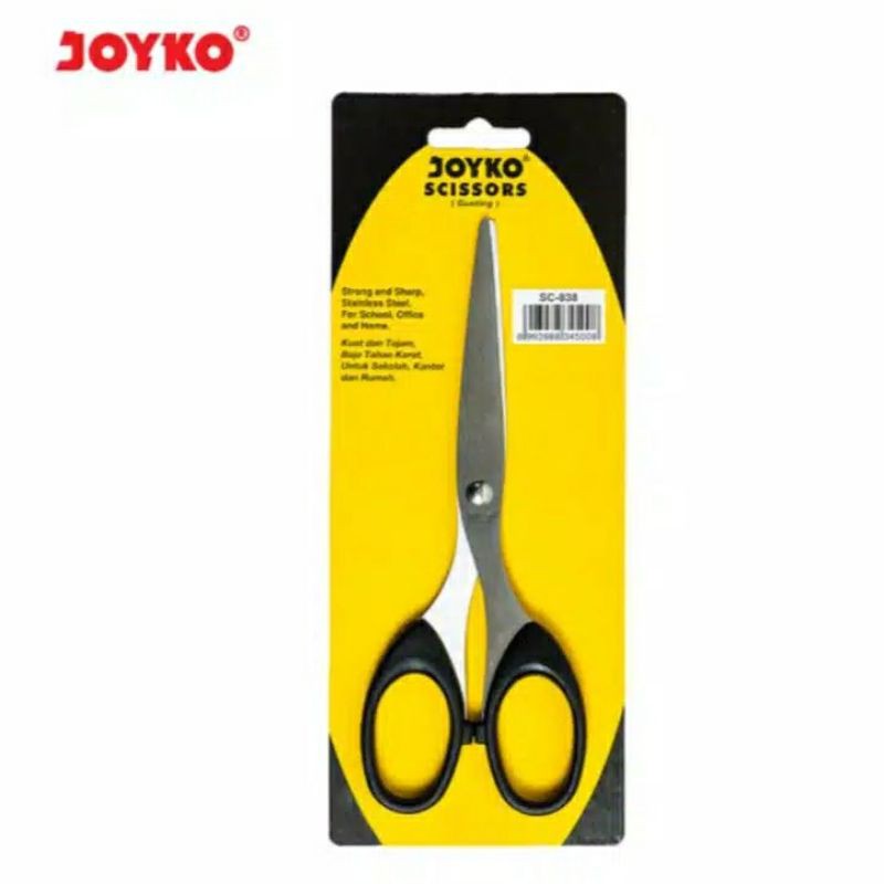 

Gunting Joyko Sedang SC-838 / SC-838-SG Soft Grip