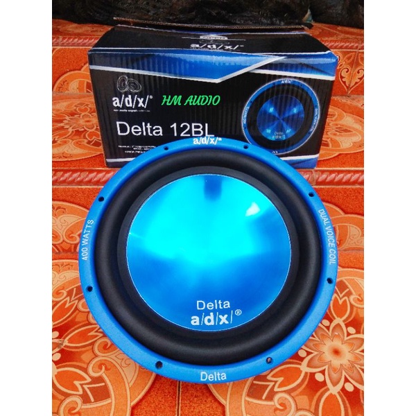SPEAKER ADX DELTA 12 INCH SUBWOFER ADX DELTA 12 BL