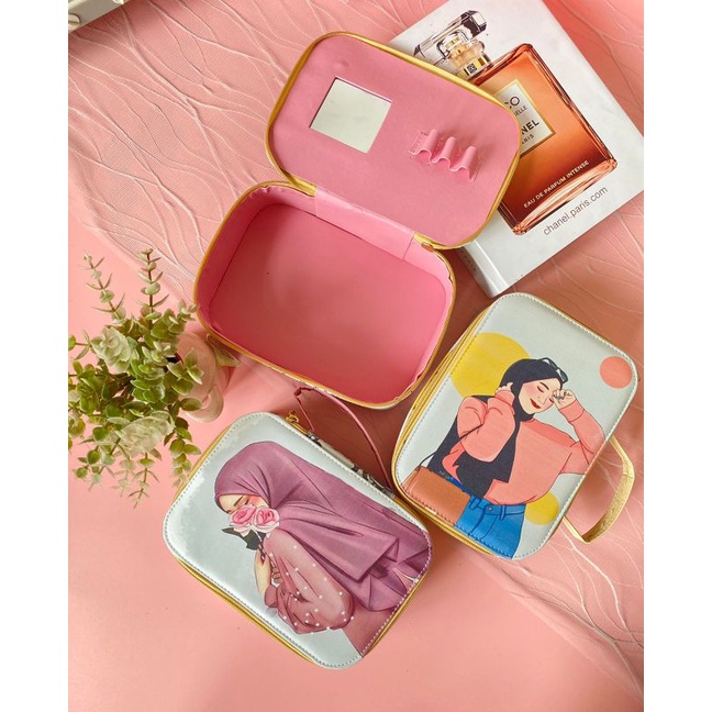 BOX KOTAK KACA BOX SKINCARE CUSTOM BOX PRINTING BOX MAKE UP CROCO BOX MAKE UP BOX MS GLOW MURAH TERB