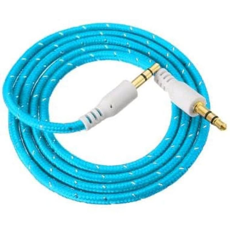 Kabel AUX Jack 1 in 1 3.5mm HP ke salon hp ke tape mobil