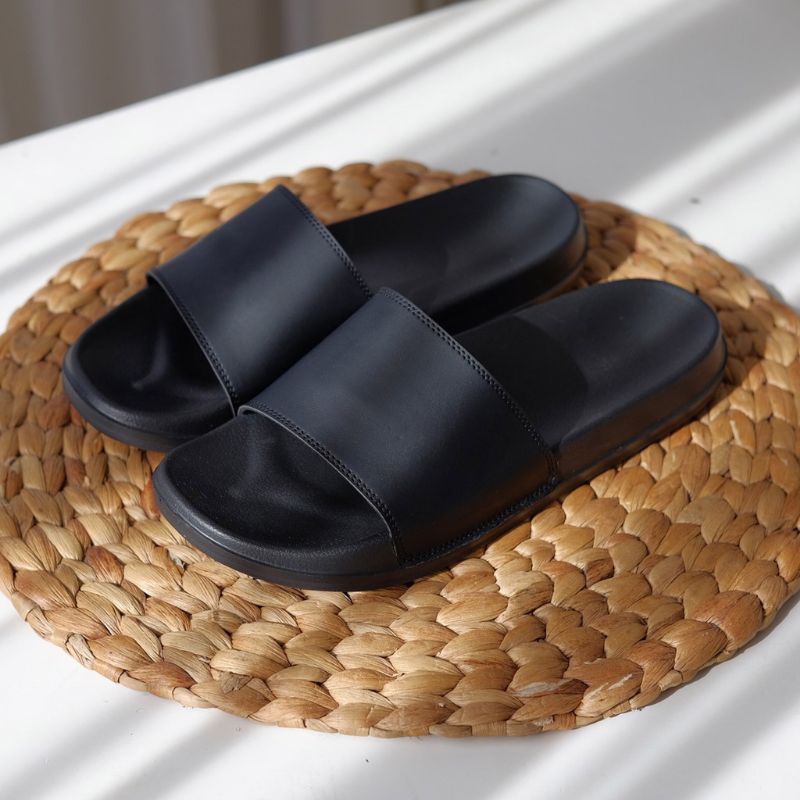 K 001 . Sandal selop pria distro / sandal selop distro / sandal selop kekinian / sandal selop brande