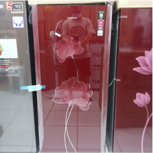 Polytron Kulkas 1 Pintu 180 Liter Tempered Glass PRA-18AN Belleza 18AN