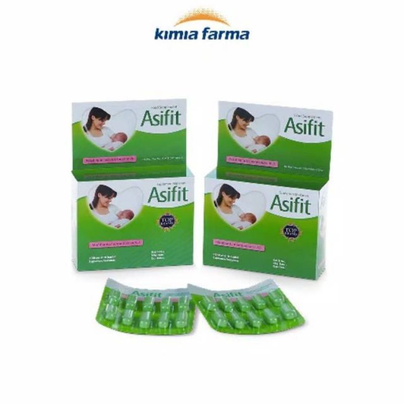 ASIFIT 30'S KAPLET KIMIA FARMA ( EXPIRED MEI 2022 ) / ASI BOOSTER / VITAMIN PELANCAR ASI
