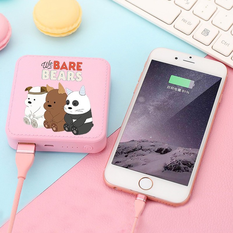 Powerbank 20000mAh Big Capacity Cute Portable Mini Power Bank