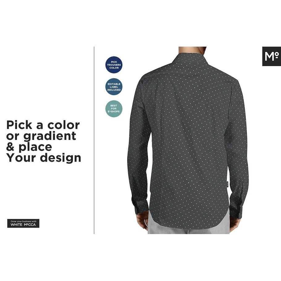 Casual Dress Shirt Mockups - Photoshop