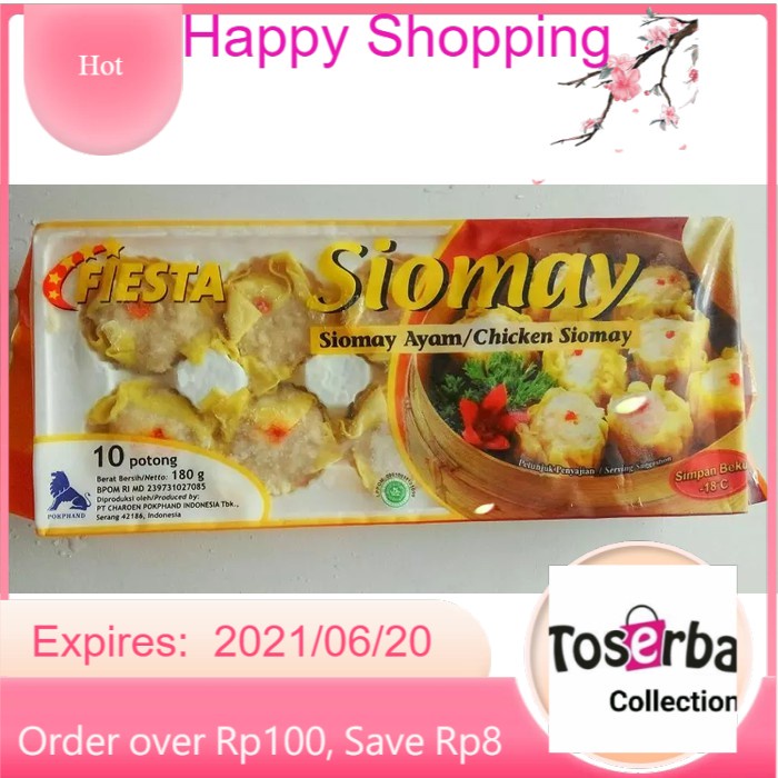 

Toserba Collection Siomay Fiesta Isi 10 Potong Frozen Food Bandung - Cimahi