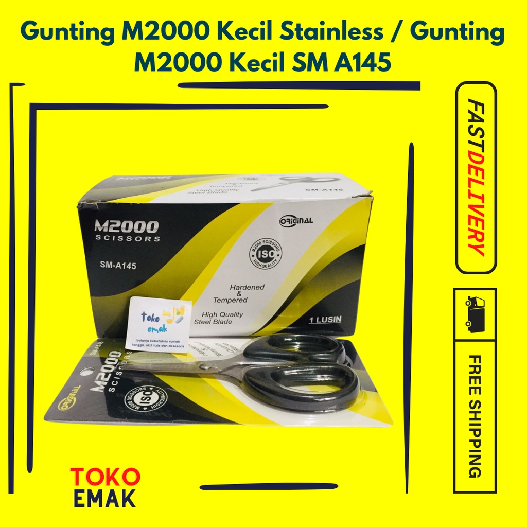 

Gunting M2000 Kecil Stainless / Gunting M2000 Kecil Sm A145