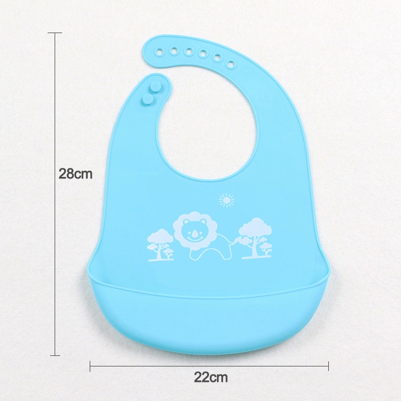 Celemek Makan Bayi/Celemek Bayi Bayi Karet Silikon Bib/C 192