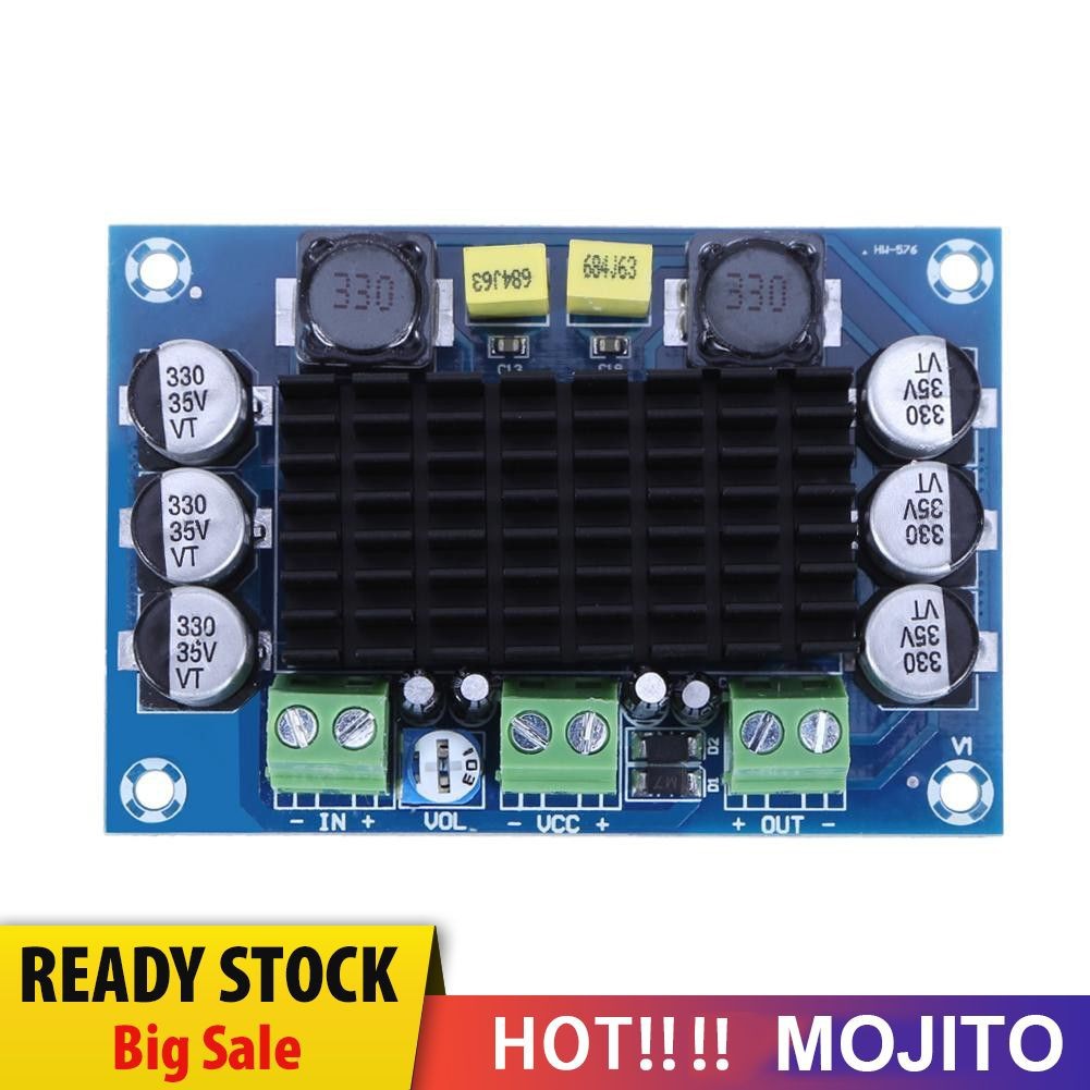 MOJITO DC 12V-26V 100W Mono Channel TPA3116D2 Digital Power Audio Amplifier Board