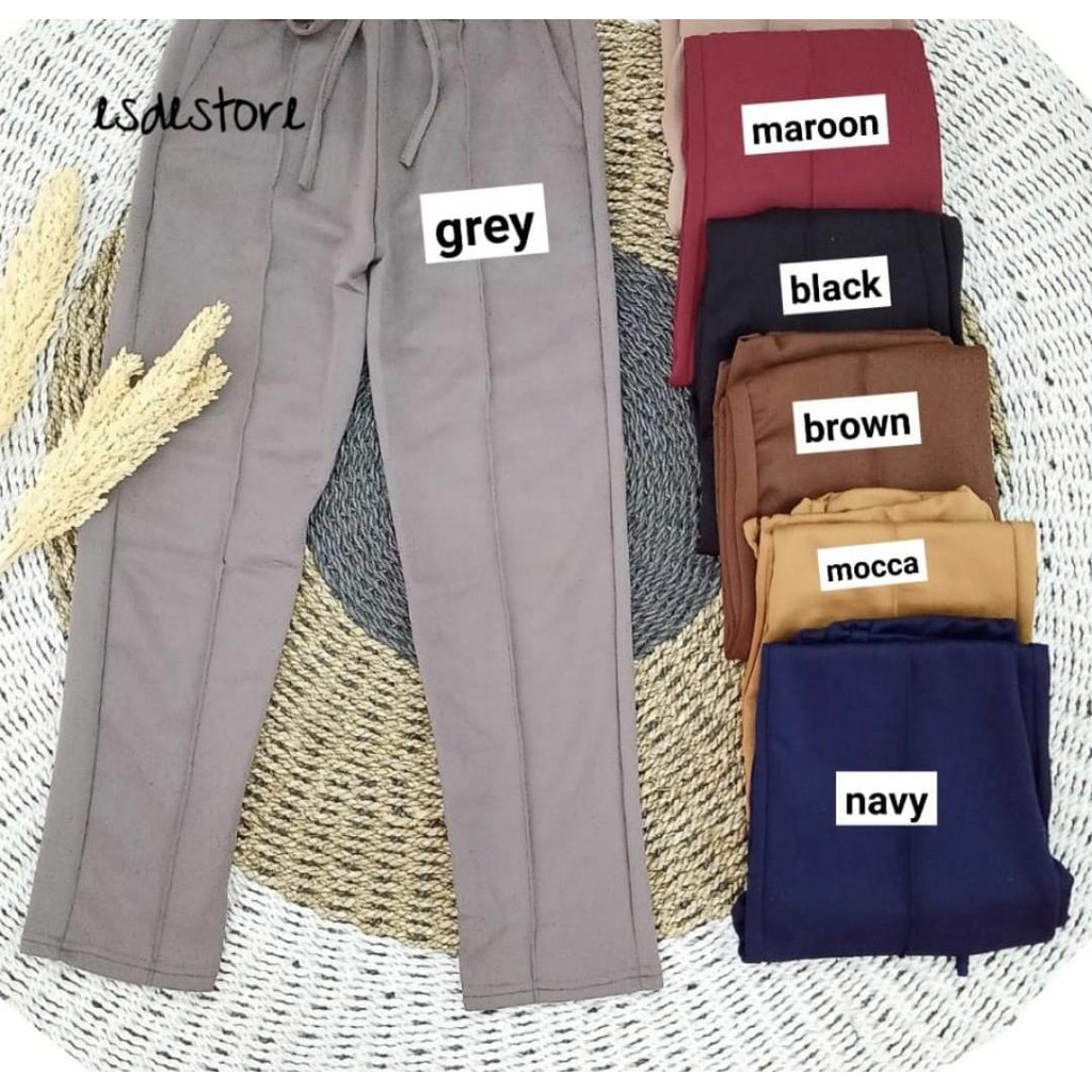GRATIS ONGKIR ... LUNA DOTY PANTS BAHAN CREPE MURAH